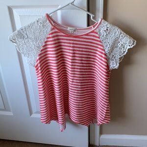 Pink Juniors top